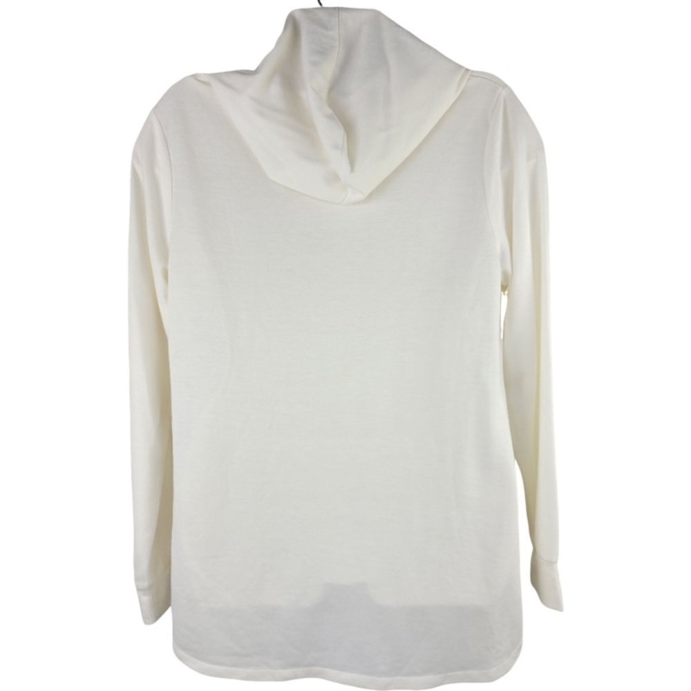 ✅ Disney Parks woman’s Minnie&Mickey hooded sweatshirt size M ivory white - Picture 10 of 10